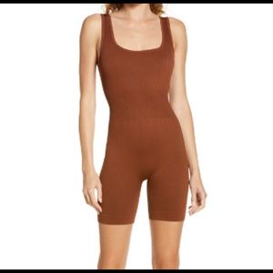 WeWoreWhat Rib Body Suit Size Medium